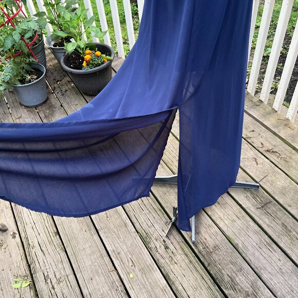 Divided by H&M Navy Blue Maxi Dress – Women’s Size 10 - Picture 4 of 8